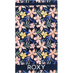 Roxy Sieviešu peldkostīmu pārklājs Roxy Pretty Towel In Full Moon, zils, viens izmērs, zils