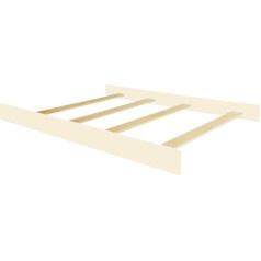 CC KITS Universal Furniture SmartStuff Pilna izmēra bērnu gultiņas margas - pieejami vairāki stili (franču balta)