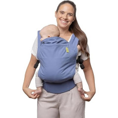 Boba Baby Carrier Classic Carrier - mugursomas stila bērnu nēsātājs - nēsā bērnu gan uz vēdera, gan uz muguras, piemērots mazuļiem no 3 kg līdz 20 kg (Vintage Navy)