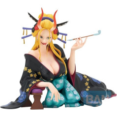 BANDAI Ichibansho IS65842 Blackmaria One Piece Tobiroppo figūriņa, 18 cm, daudzkrāsaina