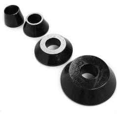 4-piece cover cap screw, wheel bolt caps, suitable for all balancing models with 40 mm shafts at the bottom