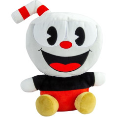 Klubs Mocchi Mocchi Mocchi Cuphead Mega 38 cm plīša rotaļlieta, mīļa rotaļlieta zēniem un meitenēm no 3 gadu vecuma