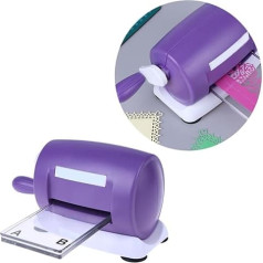 SHINEOFI 1 gab Puzzle Puzzle Scrapbooking Machine Dies Photo Machine Dies Album Machine Rotaļlietas caurumošanas mašīna Craft Punch Hole Punch Manual Mould Kraft Paper Purple