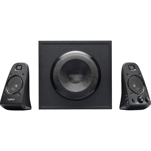 Logitech Z623 Sound Systems 2.1 THX stereo skaļruņi (ar zemfrekvences skaļruni) melni