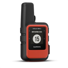 Garmin inReach Mini 2 - GPS satelīta sakaru ierīce ar 24/7 neatliekamās palīdzības izsaukuma funkciju, ziņu sūtīšanu visā pasaulē bez mobilā tālruņa saņemšanas (nepieciešams abonements) un bultas navigāciju, līdz 14 dienām