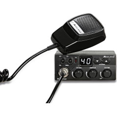 Midland C1169.01 Zero CB radio, melns