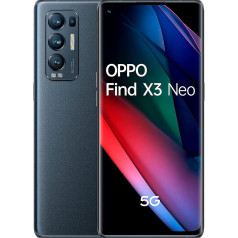 OPPO Find X3 Neo 5G 256GB/12GB RAM Dual SIM Starlight- Black Viena izmēra