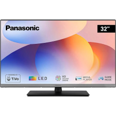 Panasonic TB-32S40AEZ, S40 sērijas 32 collu HD LED Smart TV, 2024, TiVo, Google un Alexa balss vadība, spēļu režīms, multivides atskaņotājs, HDR, HDMI, WiFi, izcilai vizuālajai pieredzei