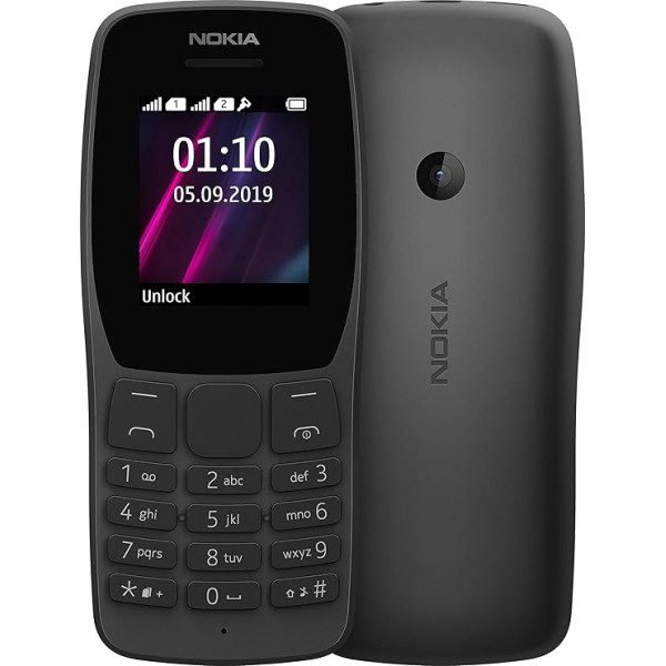 Nokia 110 (TA-1192) Dual SIM Black