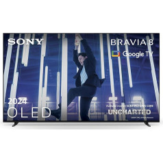 Sony BRAVIA 8 OLED 55 collu 4K HDR Google Smart TV (2024) | Spēļu funkcijas, IMAX Enhanced, Dolby Vision Atmos, Chromecast, Apple AirPlay, 120 Hz 55XR80