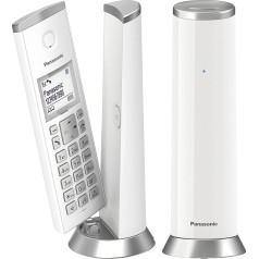 Panasonic bezvadu DECT tālrunis KX-TGK212JTW ar 1,5