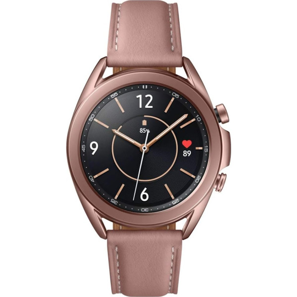 Samsung Galaxy Watch 3 (Bluetooth) 41 mm - viedpulkstenis Mystic Bronze, SM-R850NZDAEUB [Itāļu versija]