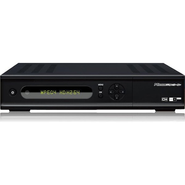 Microelectronic Micro M1HD+CI+ digitaler HD Satelliten-Receiver (Twin-Tuner, 1x CI+, HDMI, Ethernet, USB 2.0, PVR-Ready) schwarz