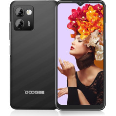 DOOGEE N50 Pro viedtālrunis Android 13, 20GB+256GB/TF1TB, 6,52 collu HD+mobilais tālrunis, Octa-Core, 4200mAh, 50MP+8MP, 4G Dual SIM tālrunis, pirkstu nospiedumi/Face ID/GPS/Panorāmas režīms/Type C/OTG