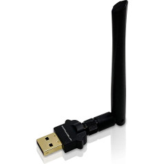 Drea bezvadu USB 2.0 adapteris 1300 Mbps Dual Band ar antenu