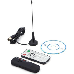 Zerone R820T -T uztvērējs, USB 2.0 digitālais -T SDR+DAB+FM HDTV uztvērējs Stick RTL2832U+R8202 uztvērējs 25-1700 MHz