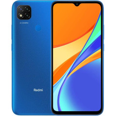 Xiaomi Redmi 9C viedtālrunis, 2GB RAM, 32ROM MTK G25 Octa-Core procesors, 6,53 collu, DotDrop displejs, Dual SIM, Micro SD, 13 MP, trīskāršā kamera, AI sejas atbloķēšana, globāls