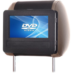 Auto Kopfstützenhalterung für 7 Zoll DVD-Player mit Neigungs- und Schwenkfunktion Kfz Halterung Kopfstütze - von TFY