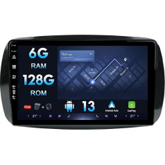 MISONDA 9 collu 2 DIN Android auto radio Mercedes Benz Smart 453 Fortwo 2014-2020 ar GPS navigāciju Atbalsta Bluetooth DAB USB Carplay Android Car WiFi 4G MirrorLink RDS 6G + 128G