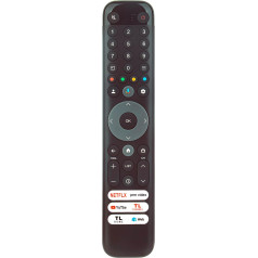 ALLIMITY RC833 GUB1 Remote Control Replacement for TCL LED LCD TV 50C643 55C745 65C64375P745 85V7A 75C641 75C845 98P745 50C805 50C745 65C745 43 C643 50C645 50QM8B 55C641 55C643 55C749 55C845