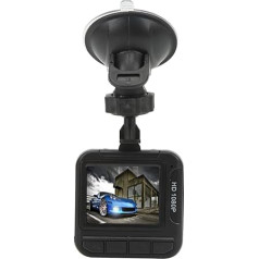 Autovadīšanas reģistrators Plastmasas metāla Dash Cam displejs 1080P HD 1,6 collu krāsu displejs Loop Dash Cam automašīnai