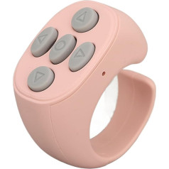 Wireless Remote Control Page Turner, Wireless Mobile Phone Remote Control, Bluetooth Ring Remote Control for Watching Videos, Electronic Book Remote Control, Page Turner, Remote Control for Video