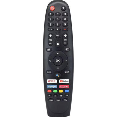 Balss tālvadības pults aizstājējs Smart Tech TV 43FA10V3 43UA10V3 50UA10V3 50UA10V3 55UA10V3 65UA10V3 75UA10T1 32HA20V3 32HV10V1 40FA10V3 CX-616 32HA 22HA20V3 10V 3. 40FA10 43FA10 43UA 43QA 50UA 55