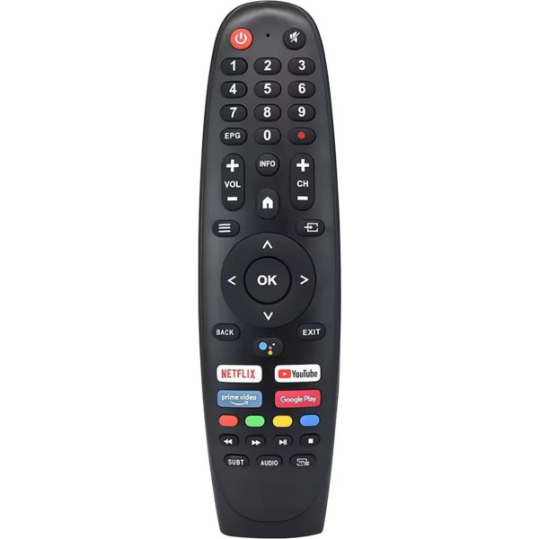 Balss tālvadības pults aizstājējs Smart Tech TV 43FA10V3 43UA10V3 50UA10V3 50UA10V3 55UA10V3 65UA10V3 75UA10T1 32HA20V3 32HV10V1 40FA10V3 CX-616 32HA 22HA20V3 10V 3. 40FA10 43FA10 43UA 43QA 50UA 55