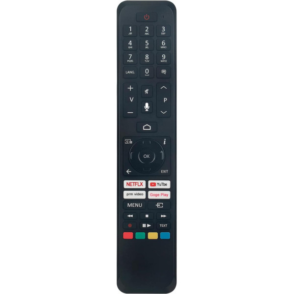 VINABTY RC45160 balss tālvadības pults, kas piemērota Hitachi Smart TV 43HAK6150U 50HAK6150U 50HAK6150U 50HAK6150U 55HAK6150U 55HAK6150U 55HAK6150UH 43HAK6150UH apakšējā CT-8563 CT-8562 RR M-C360 1 CT-8555 pults