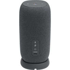 JBL Altavoz Link pārnēsājamais Bluetooth skaļrunis ar Google Assistant, pelēks