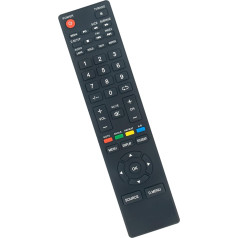 ALLIMITY Fernbedienung Ersatz passend für LED TV 135D-0PDVB-003G K48DLT3 K20LT1H K40DLT1 K24DLT1F K24DLM8HS(V.2) K32DLT1H K48DLT3F K22LT1E K22LT2F K40DLT1H K40DLT1F