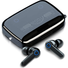 Bluetooth 5.1 austiņas In-Ear saderīgas ar Samsung Galaxy S24 S23 S23 S22 S21 S20 Plus Ultra FE austiņas Stereo LED displejs Bezvadu austiņas uzlādes lodziņš