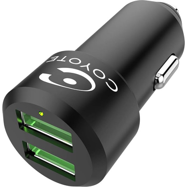 Coyote universālais auto lādētājs 2 USB (CAC2USB4.8ACOY)