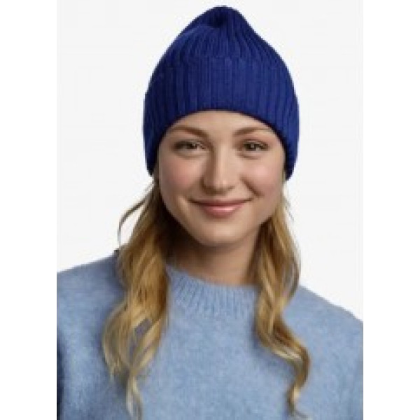 Cepure Knitted Beanie Merino  Norval Cobalt