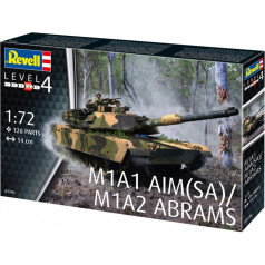 Plastmasas modelis m1a2 abrams 1/72