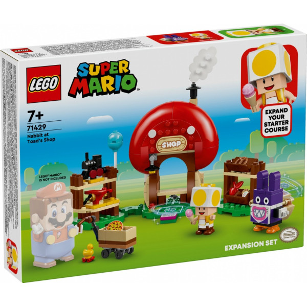 Super Mario bricks 71429 Nabbit in toad's shop - paplašinājumu komplekts