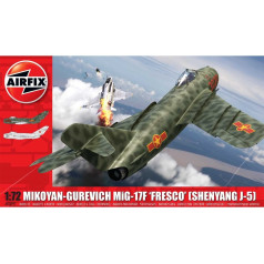 Plastmasas modelis mikoyan-gurevich mig-17 fresco