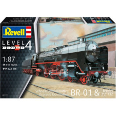 Plastmasas modelis lokomotīve 1/87 schnellzuglok br 01