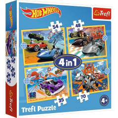 Puzzle 4in1 karsto riteņu transportlīdzekļi