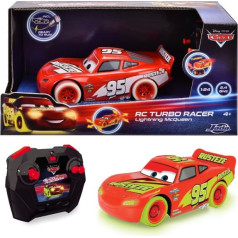 Jada Toys Rc transportlīdzeklis auto 3 zigzagveida mcqueen glow, 17 cm