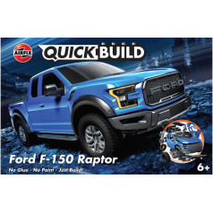 Quickbuild plastmasas modelis ford f-150 raptor