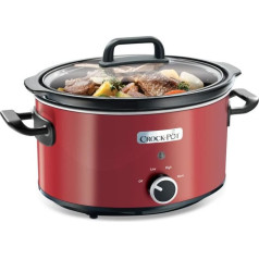 Crock-Pot Lēnās plīts scv400rd-050 3,5l (sarkana)