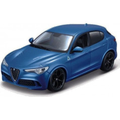 Metāla modelis alfa romeo stelvio blue 1/24