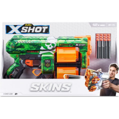 Zuru X-Shot Skins bailes palaidējs (12 bultas) palaidējs modelis d