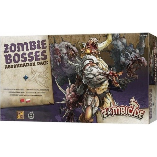 Spēle zombicide black plague: zombiju boss