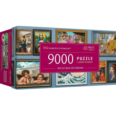 Puzzle 9000 gabaliņi uft ne tik klasiska mākslas kolekcija