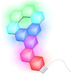 Apgaismes panelis gxt902 vybz rgb hexagon