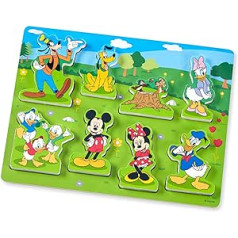 Mickey Mouse Clubhouse Wooden Chunky Puzzle