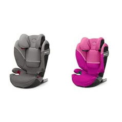 CYBEX Gold Solution S-Fix Children's Car Seat for Cars with and without ISOFIX & Cybex Gold Child Seat Solution S2 i-Fix, for Cars with and without ISOFIX