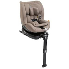 Chicco Seat3Fit i-Size bērnu sēdeklītis 0-25 kg (40-125 cm) Isofix 360° grozāms un nolaižams sēdeklis, grupa 0/1/2 bērniem no 0-7 gadiem ar samazinošu spilvenu, regulējamu galvas balstu ar sānu aizsardzību